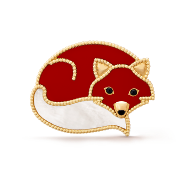 VCARP9RY00 - Lucky Animals Fox胸針 VCARP9RY00 - Lucky Animals Fox胸針