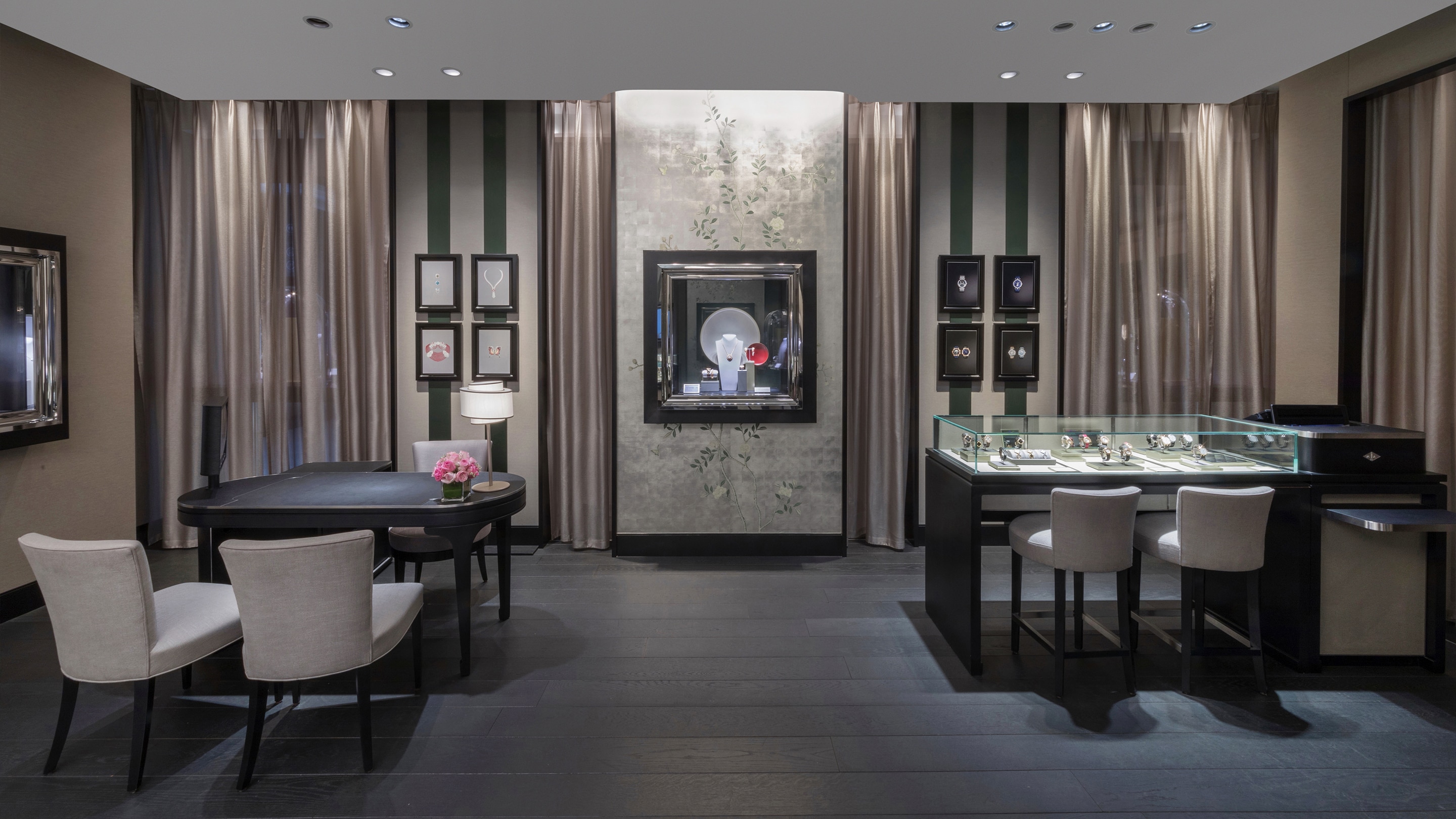 harbin charter boutique present living room view, Van Cleef & Arpels