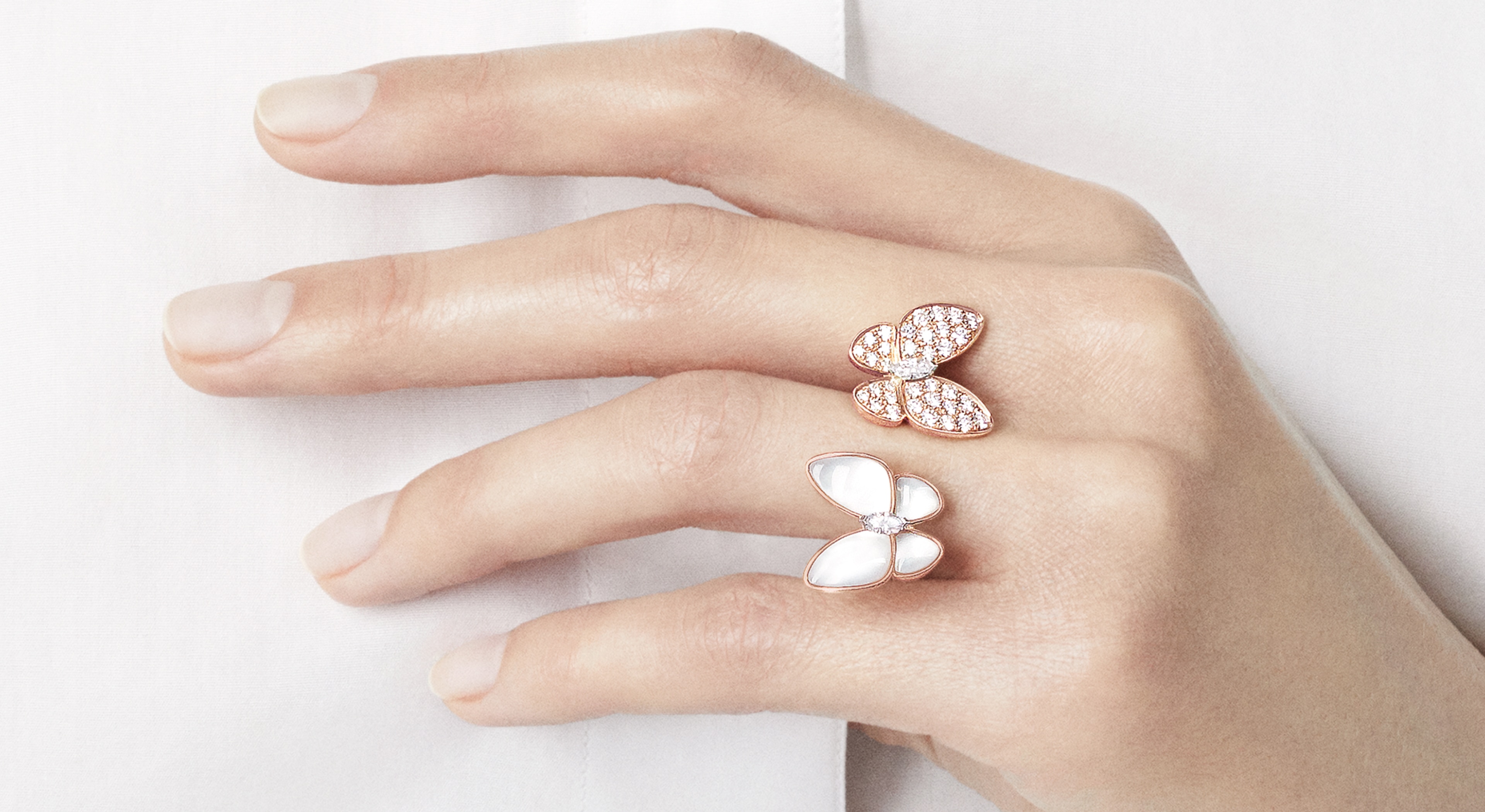 Van cleef and arpels butterfly deals ring