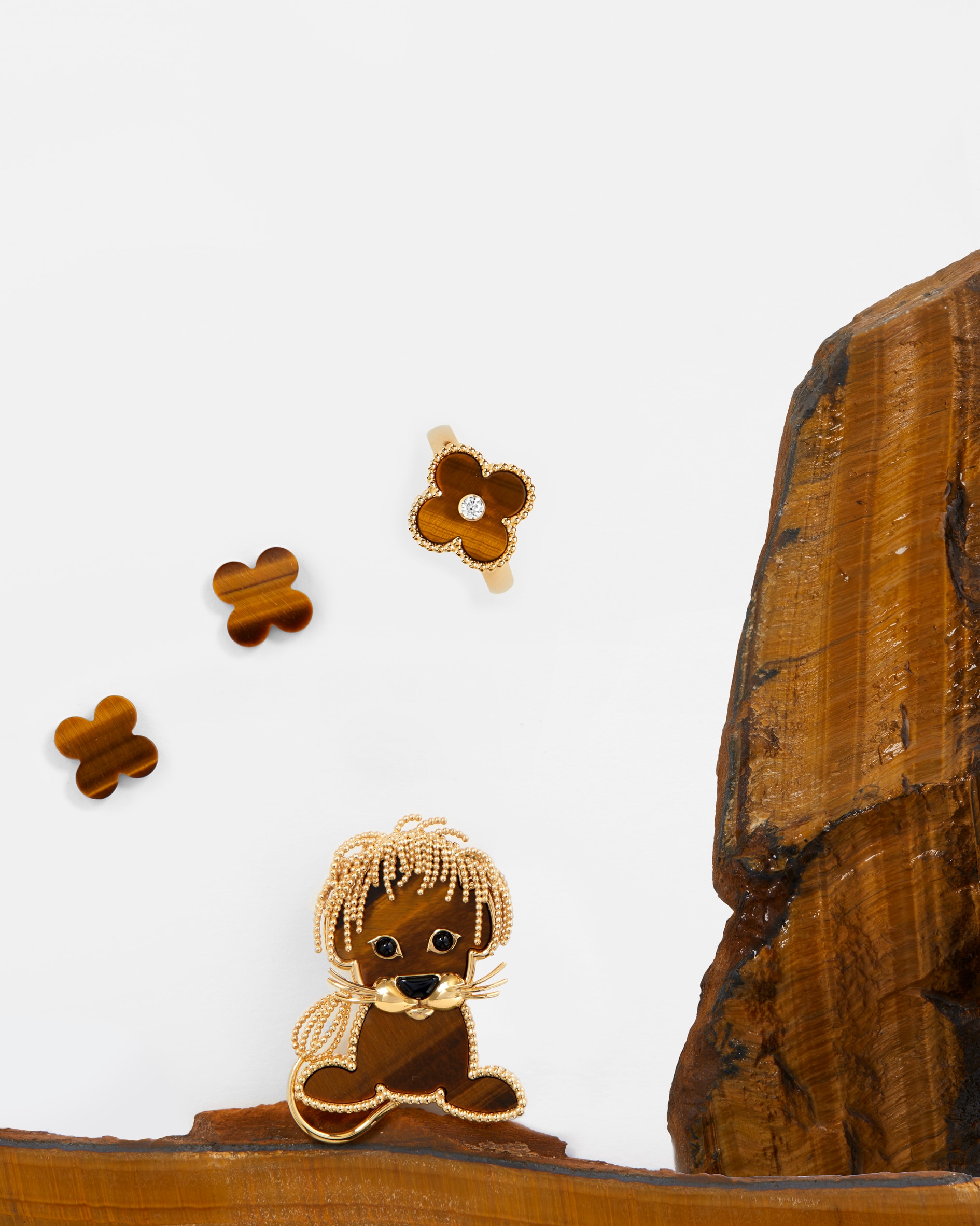 虎眼石,Van Cleef & Arpels 梵克雅寶。