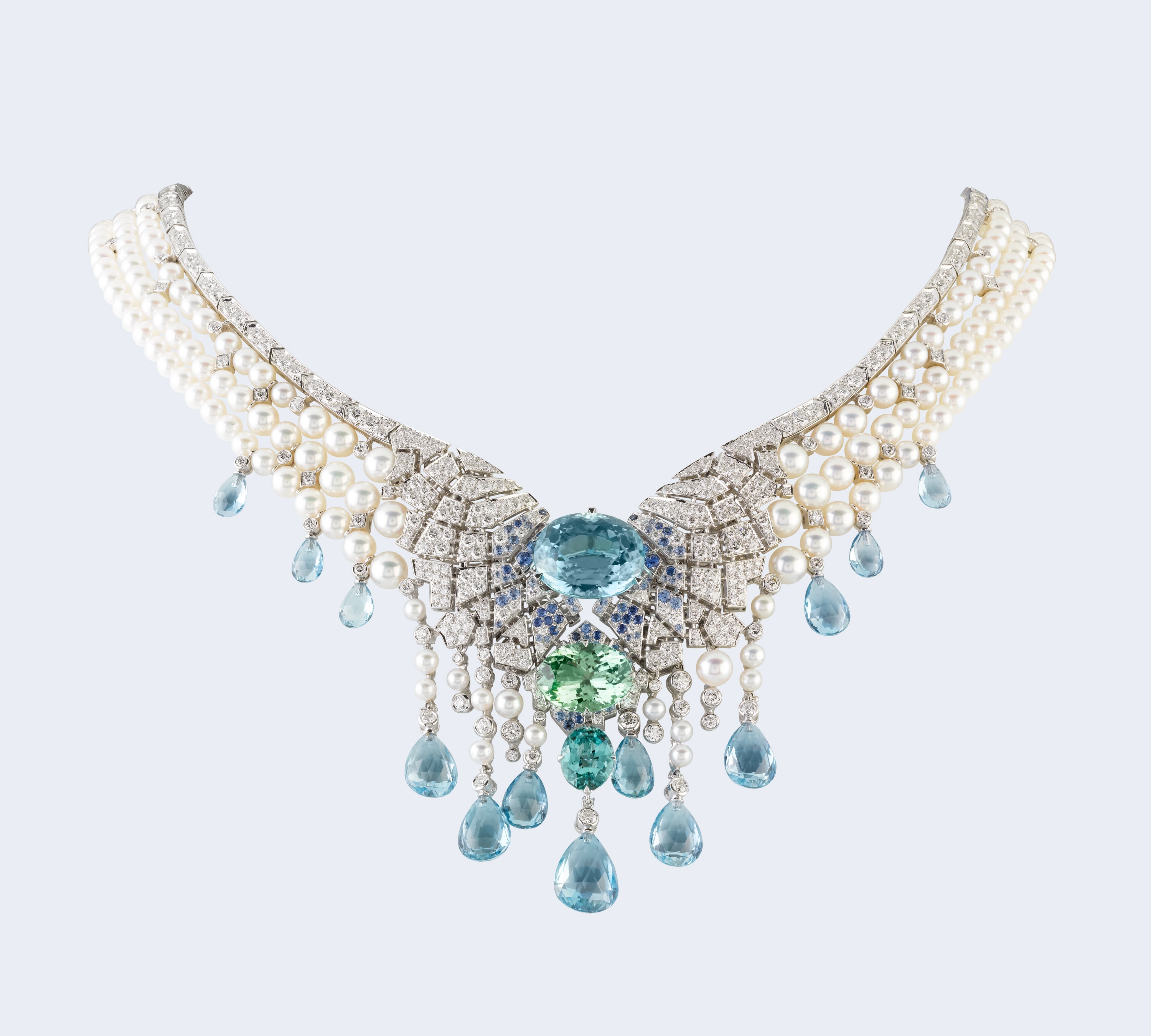 Колье с бриллиантами van Cleef