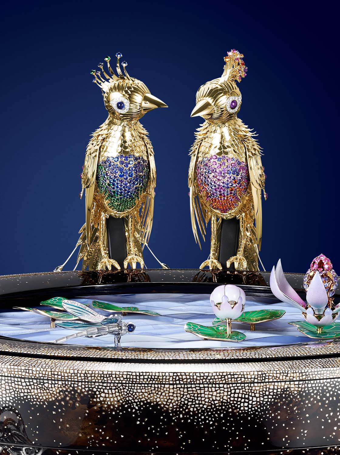 Fontaine aux Oiseaux automaton - Van Cleef & Arpels