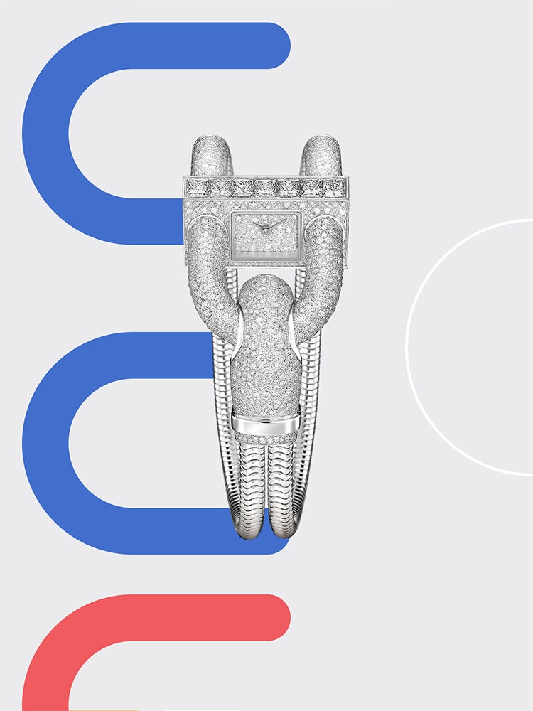 Cadenas watch, current collection- Van Cleef & Arpels